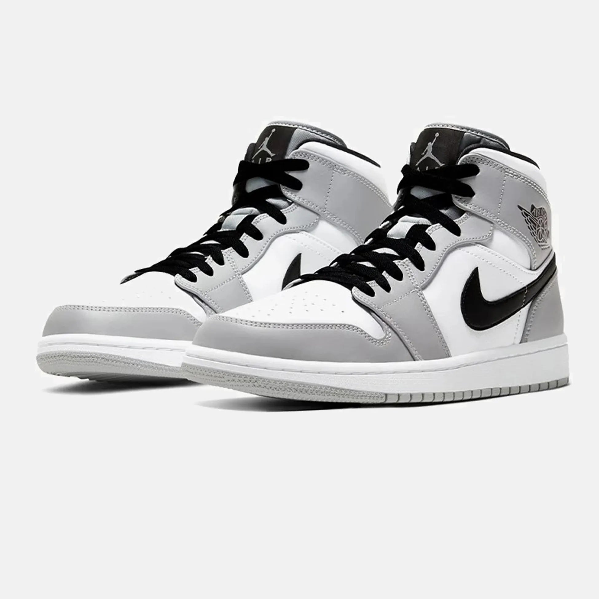 Nike Jordan 1 Mid Light Smoke Grey - LNT STEP-Sneaker - Nike -  - 84797176 - 36 - Nike Jordan 1 Mid Light Smoke Grey -