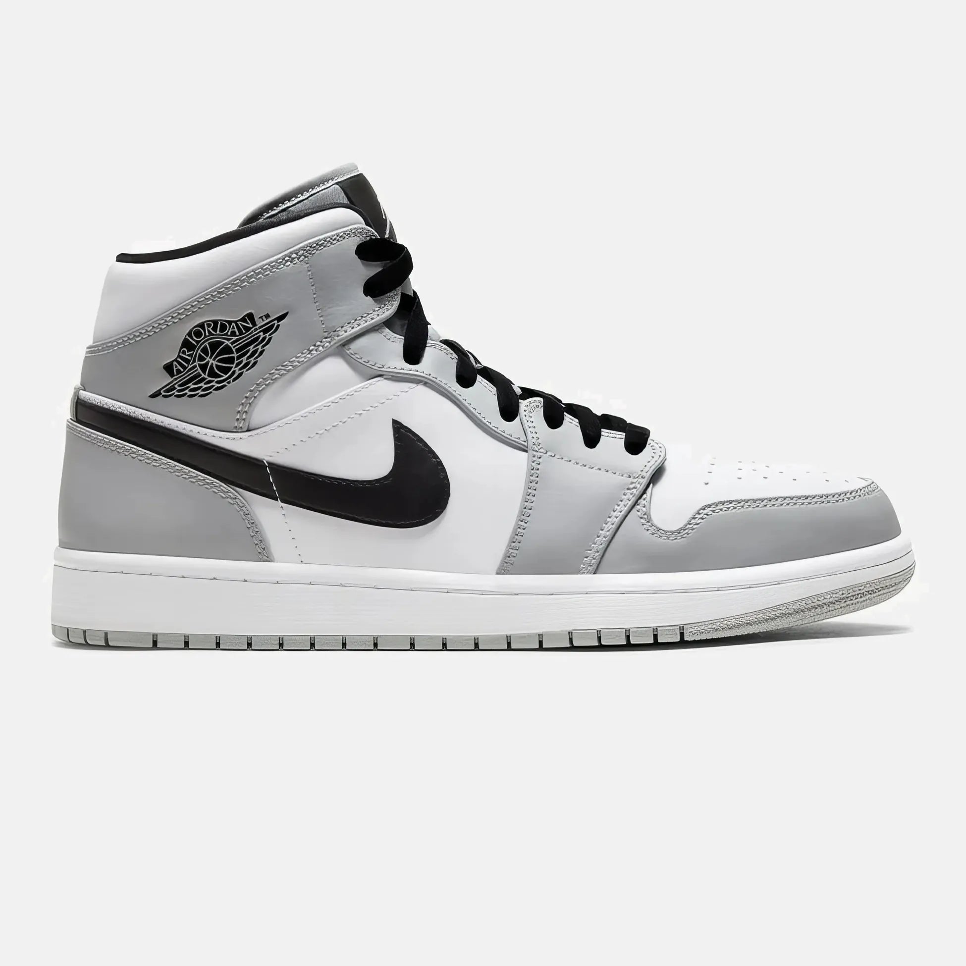 Nike Jordan 1 Mid Light Smoke Grey - LNT STEP-Sneaker - Nike -  - 84797176 - 36 - Nike Jordan 1 Mid Light Smoke Grey -