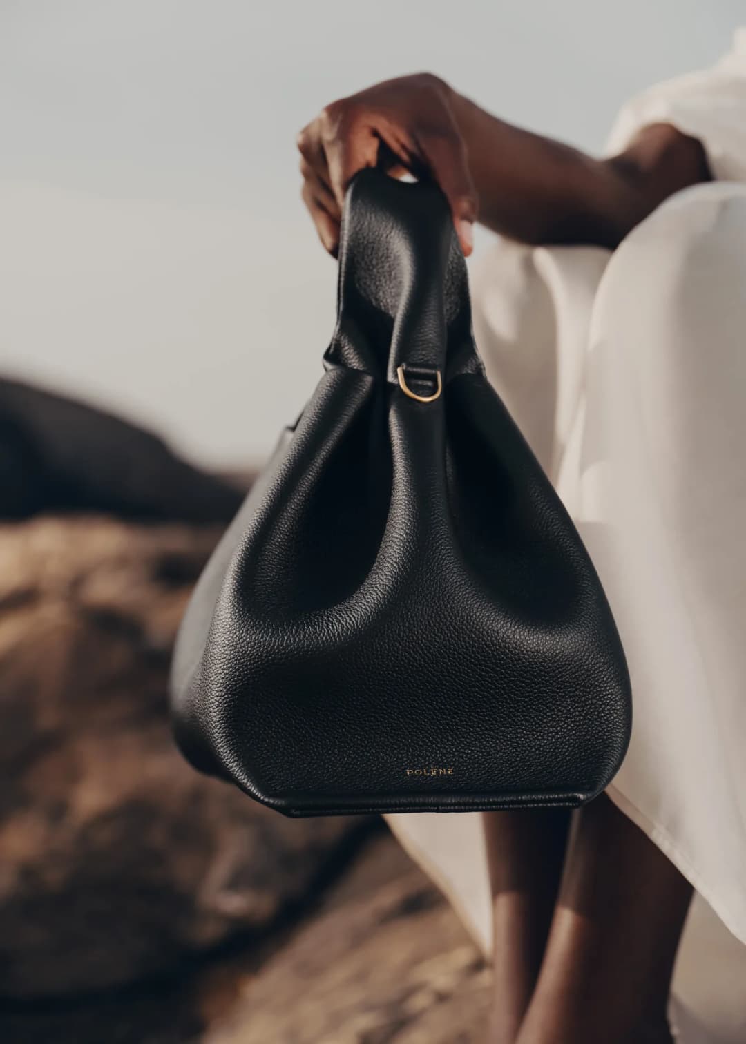 Polene Numero Neuf - Edition Textured Black