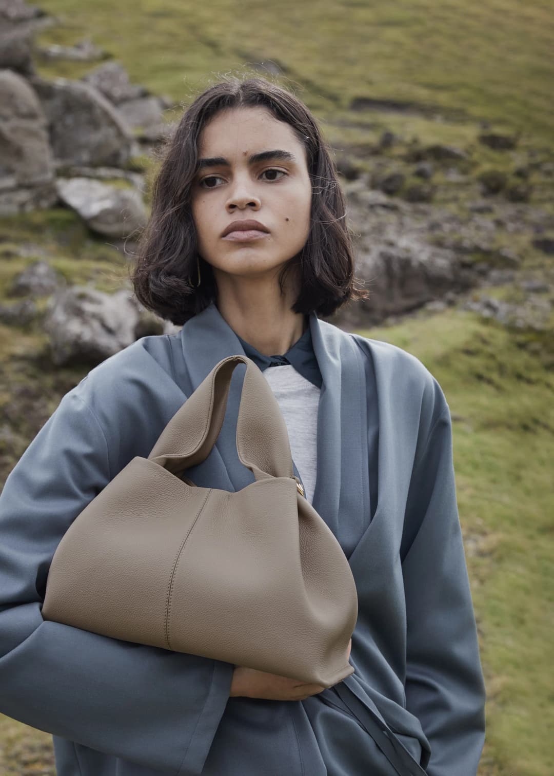 Polene Numero Neuf - Edition Textured Taupe