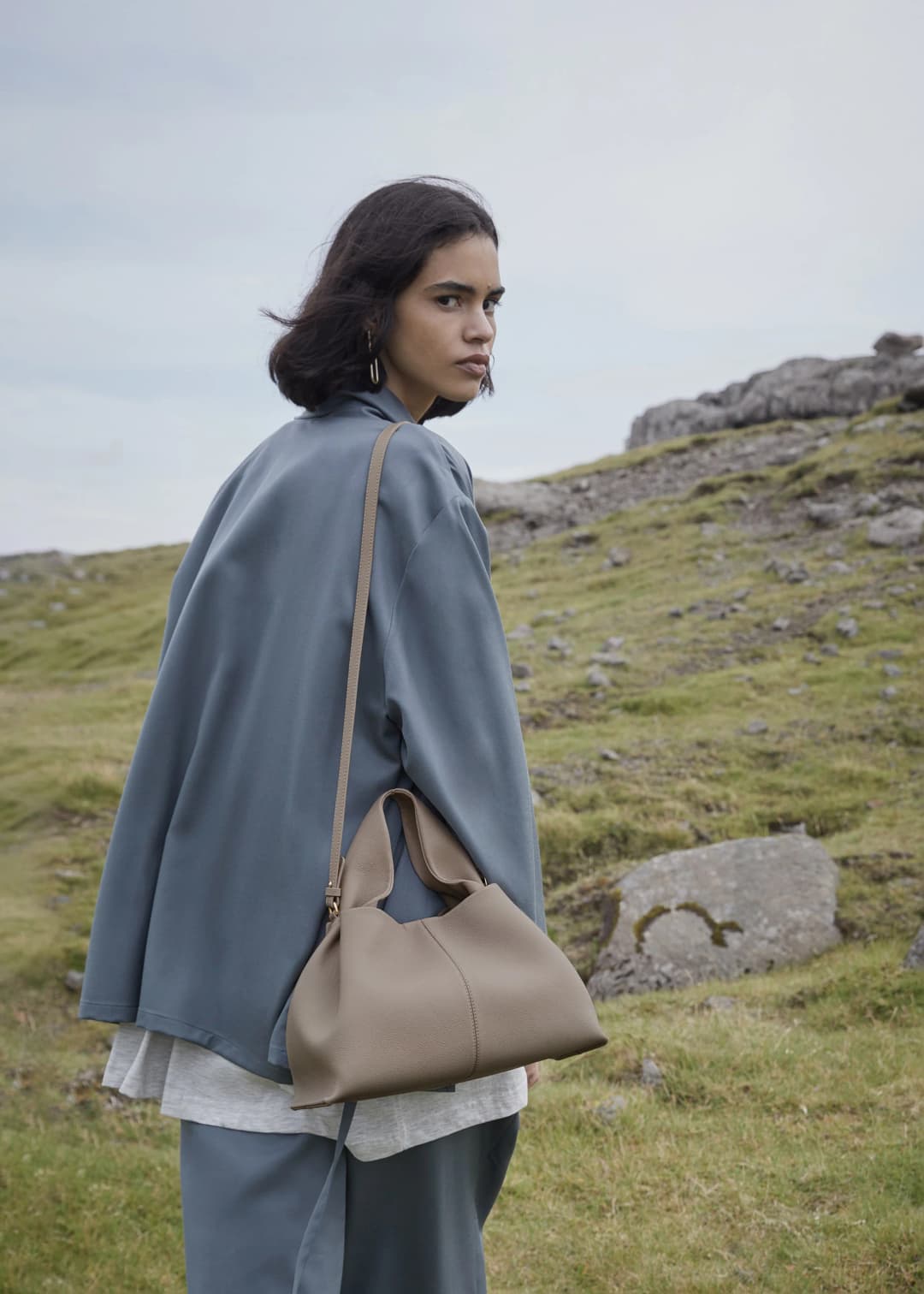 Polene Numero Neuf - Edition Textured Taupe
