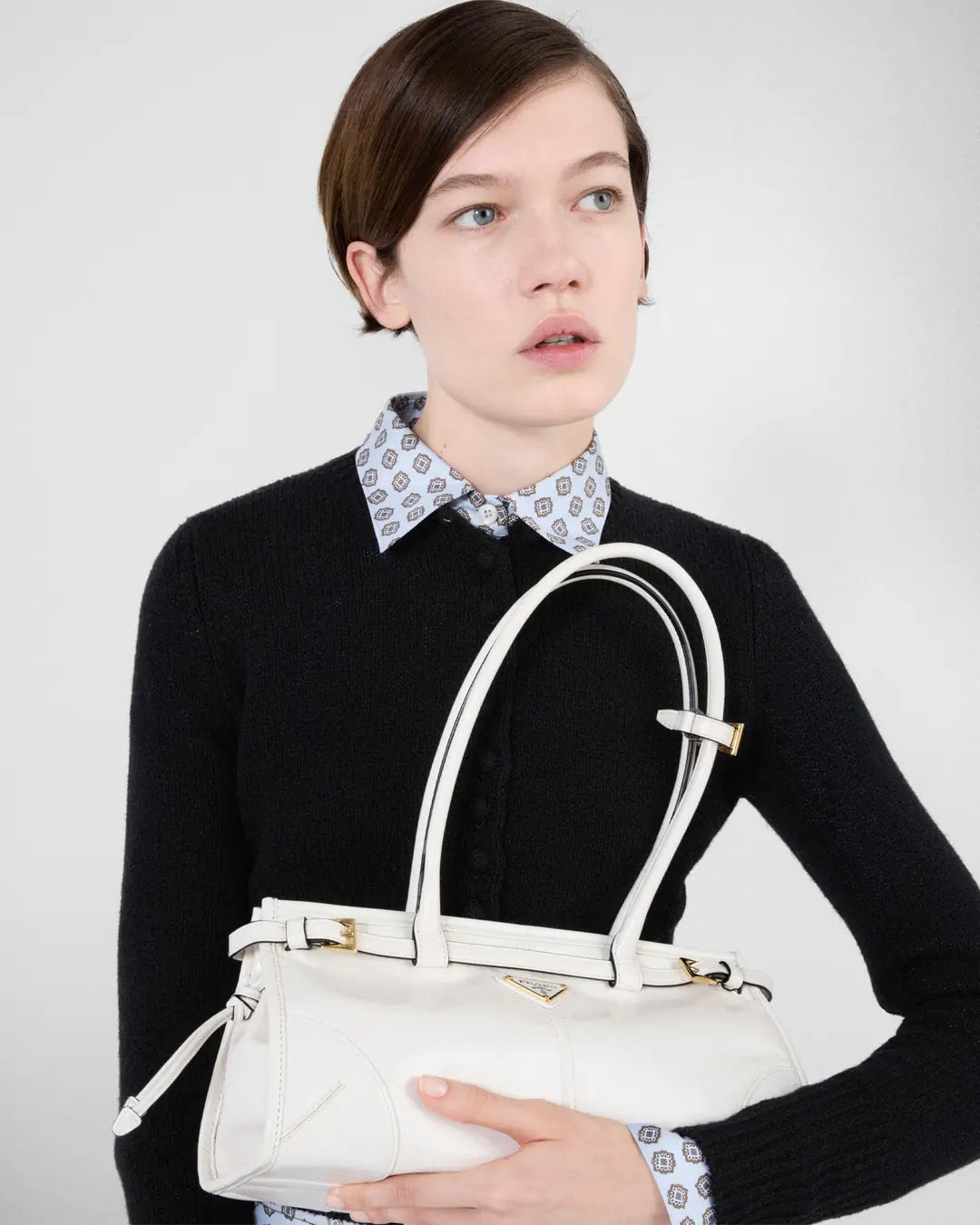 Prada Bonnie medium leather handbag