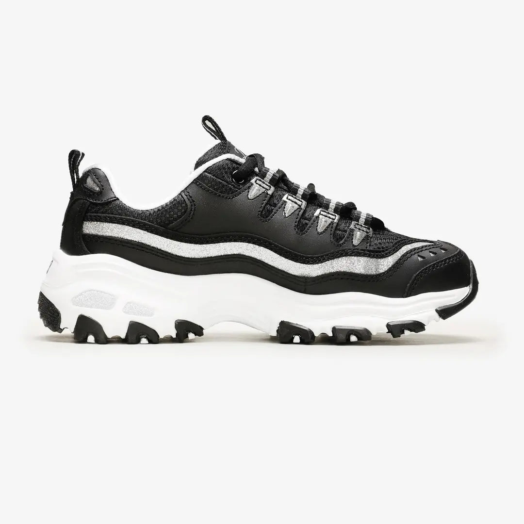 Skechers D'lites-Silver Black - LNT STEP-Sneaker - Skechers -  - 18318840 - 36 - Skechers D'lites-Silver Black -