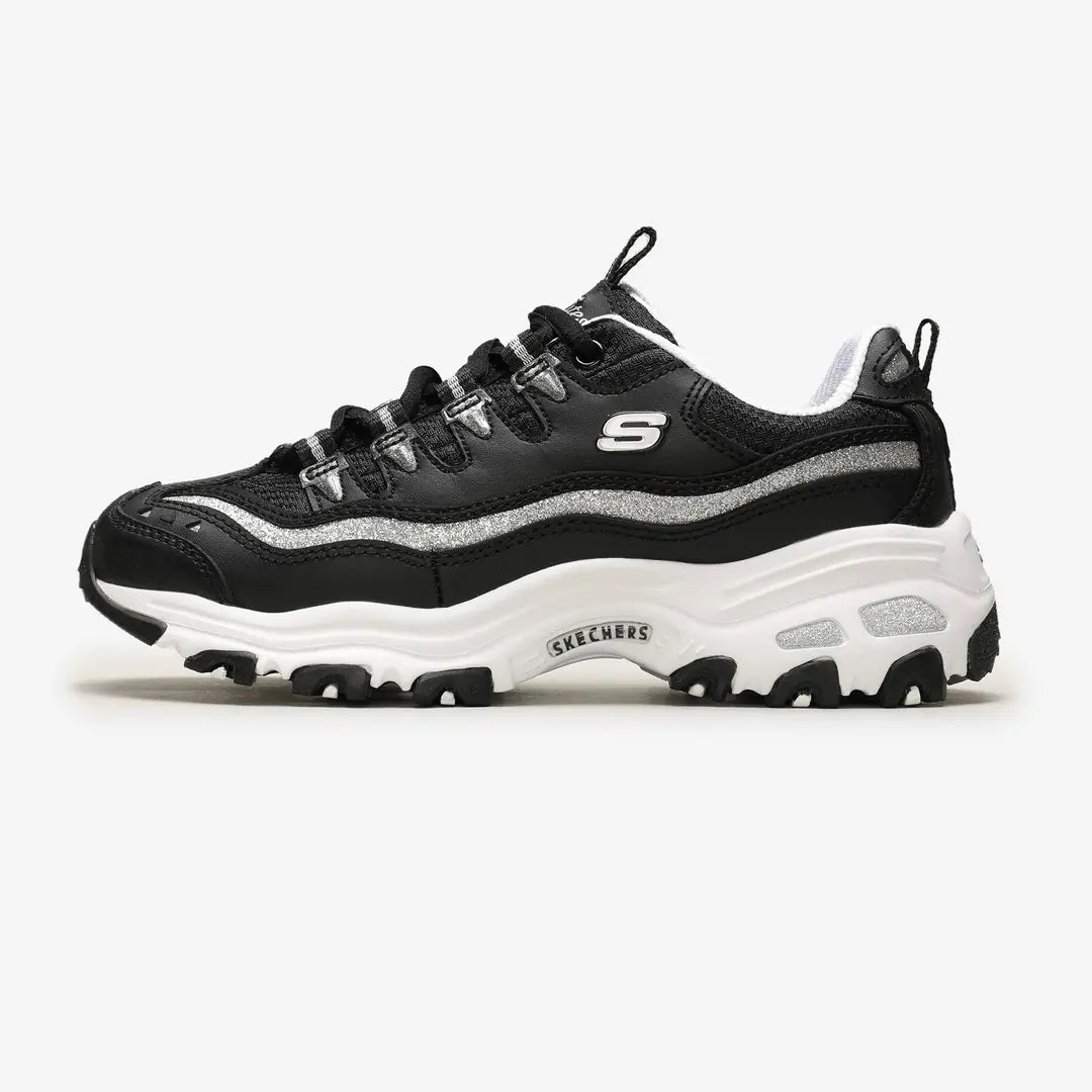 Skechers D'lites-Silver Black - LNT STEP-Sneaker - Skechers -  - 18318840 - 36 - Skechers D'lites-Silver Black -