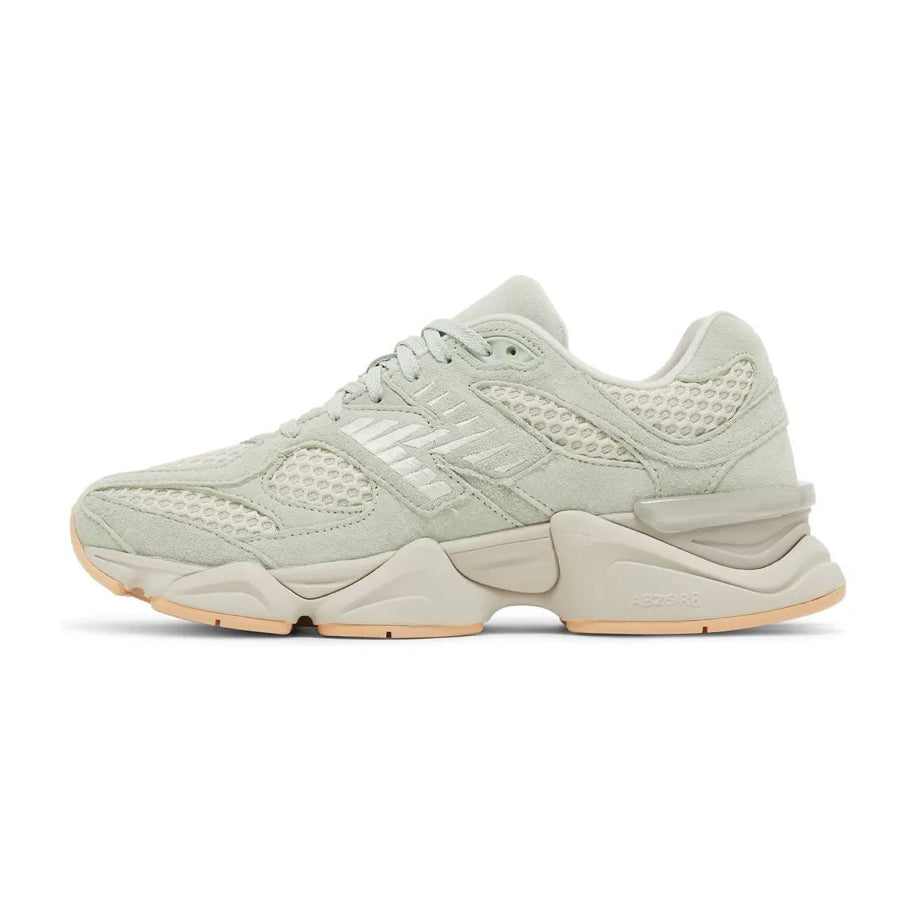 New Balance 9060 Silver Moss Green ( DAR KALIP 1 BEDEN BÜYÜK ALINIZ )