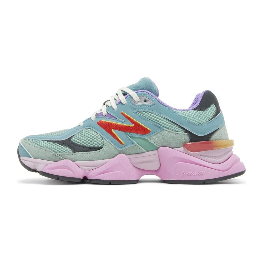 New Balance 9060 Warped Multi Color ( DAR KALIP 1 BEDEN BÜYÜK ALINIZ )