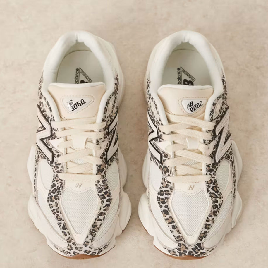 New Balance 9060 Leopar Print ( DAR KALIP 1 BEDEN BÜYÜK ALINIZ )
