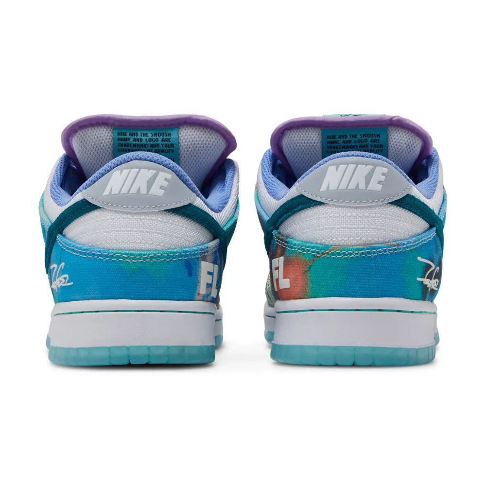 Futura Laboratories x Dunk Low SB Bleached Aqua