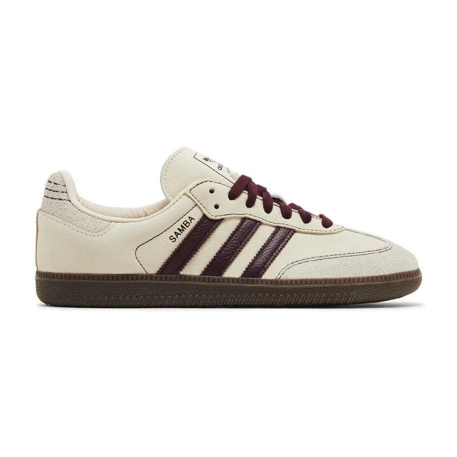 adidas Samba OG Wonder White Maroon