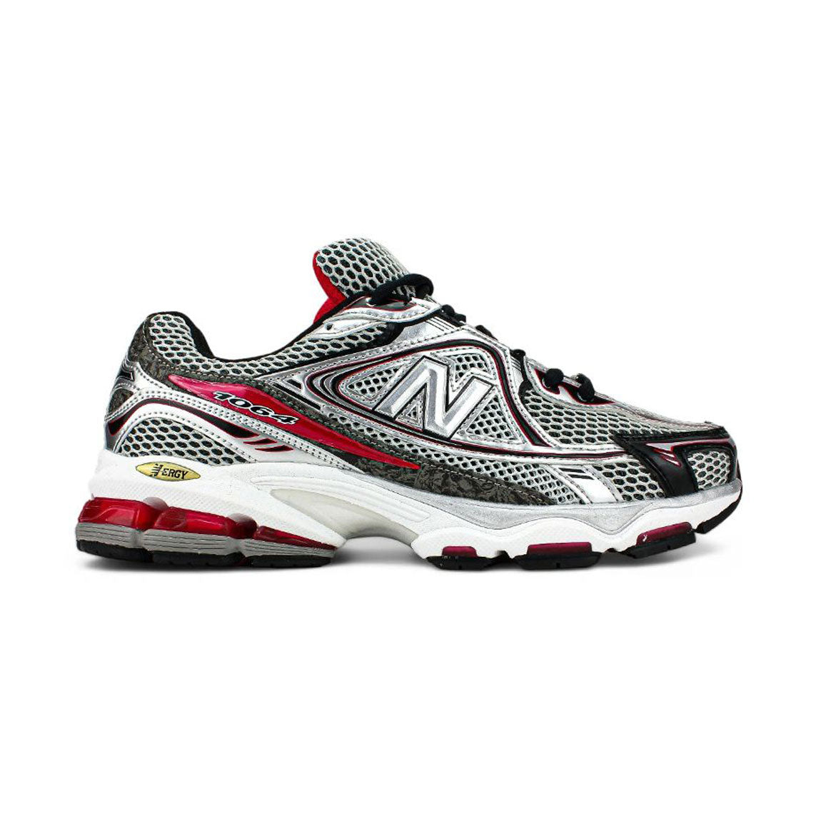 New Balance 1064 Silver Red Black ( DAR KALIP 1 BEDEN BÜYÜK ALINIZ )