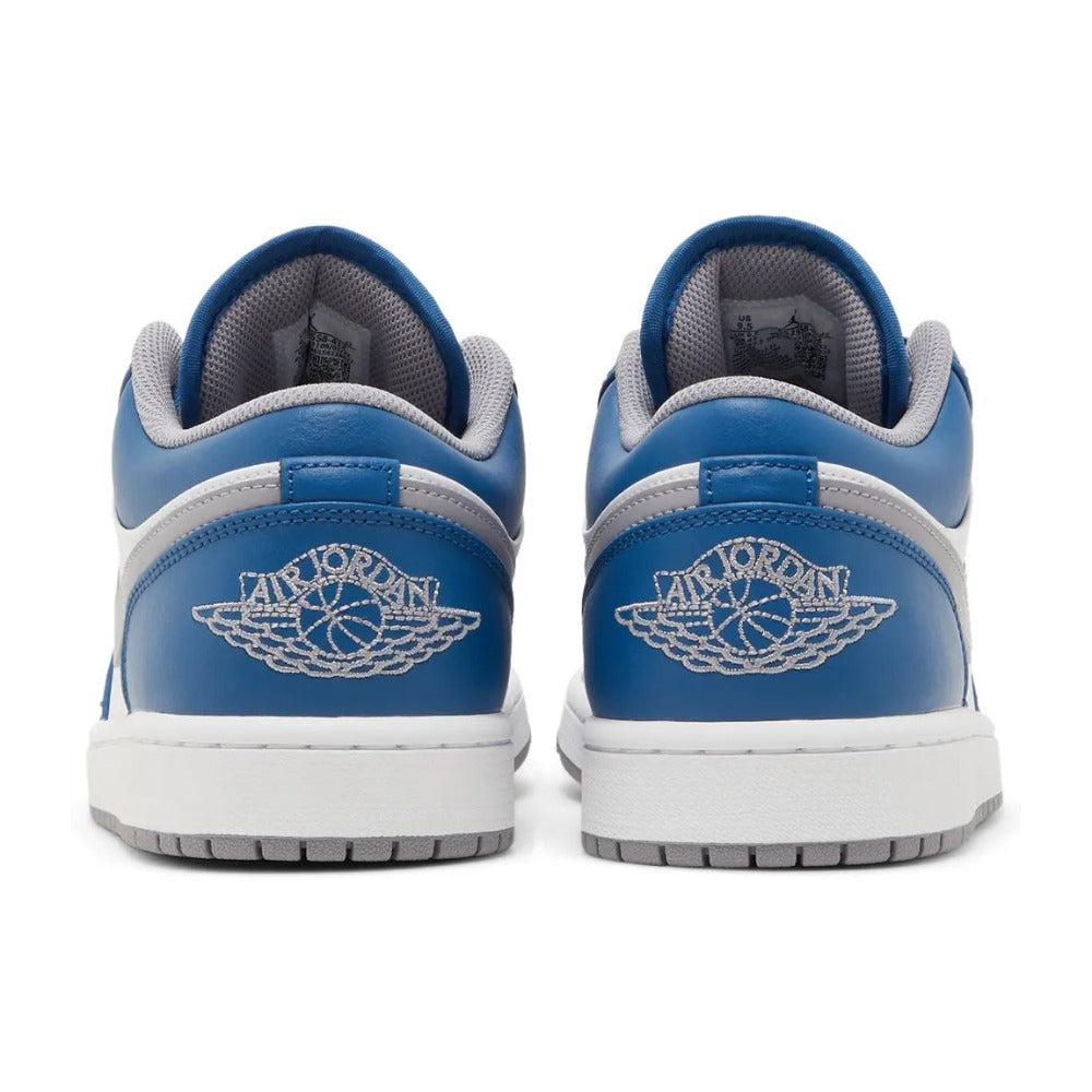 Air Jordan 1 Low True Blue Cement