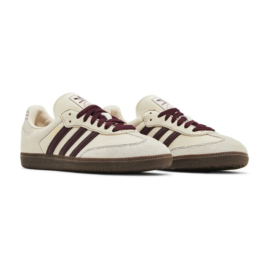 adidas Samba OG Wonder White Maroon