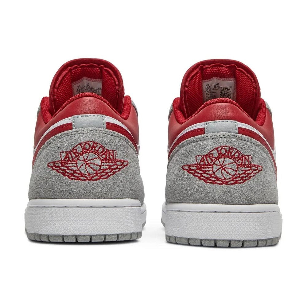 Air Jordan 1 Low SE Light Smoke Grey Gym Red