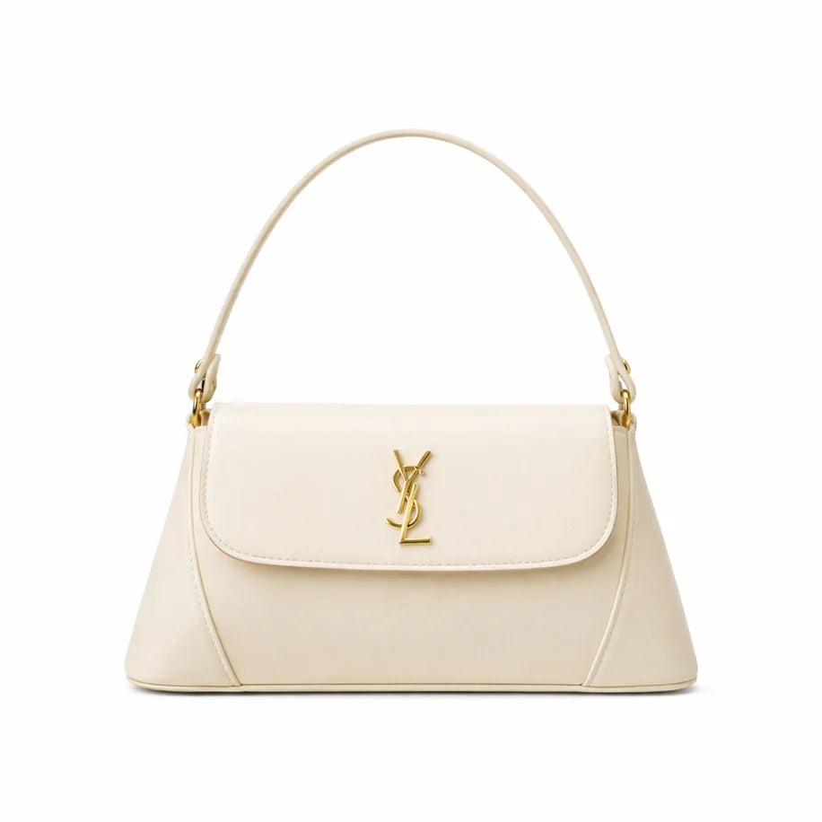 Yves Saint Laurent Solferino Bag - CREAM