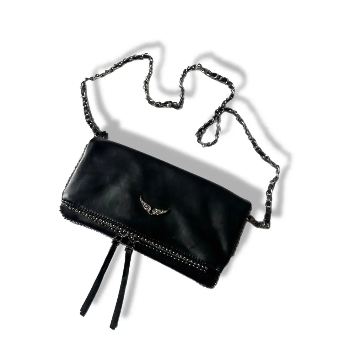 Zadıg & Voltaire Rock Swing Cloutch- - BLACK