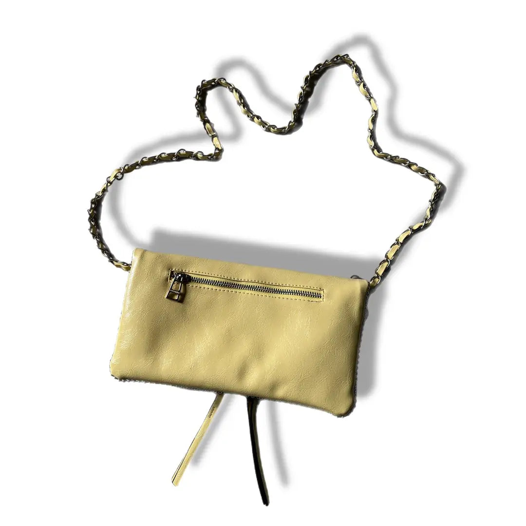 Zadıg & Voltaire Rock Swing Cloutch- - Cream-Taba