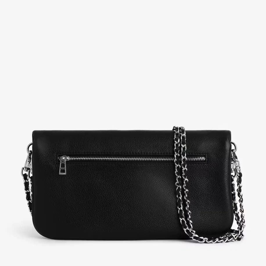 Zadıg & Voltaire Rock Swing Cloutch- - Grafitti Black Bag