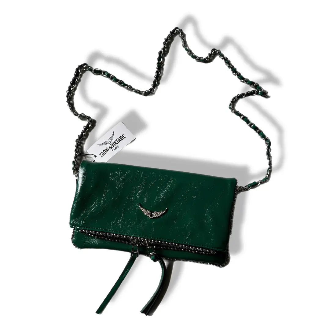 Zadıg & Voltaire Rock Swing Cloutch- - GREEN